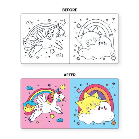 Unicorn Dreams Color Magic Bath Book