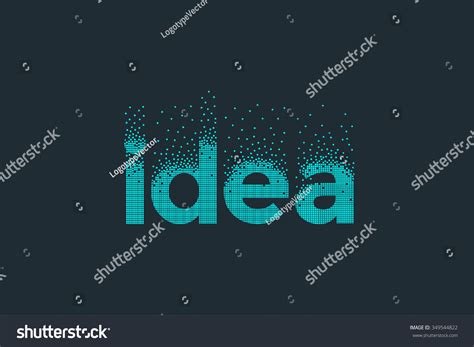 Pixel Art Design Word Idea Stock Vector (Royalty Free) 349544822 | Shutterstock