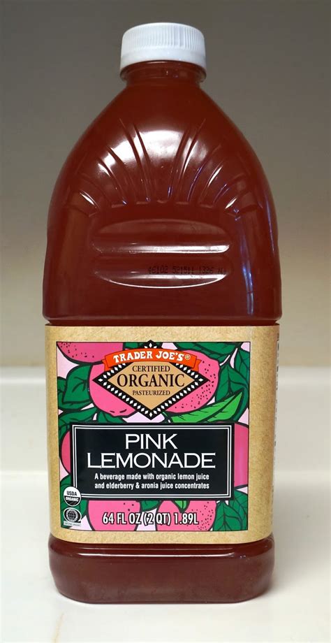 Exploring Trader Joe's: Trader Joe's Organic Pink Lemonade