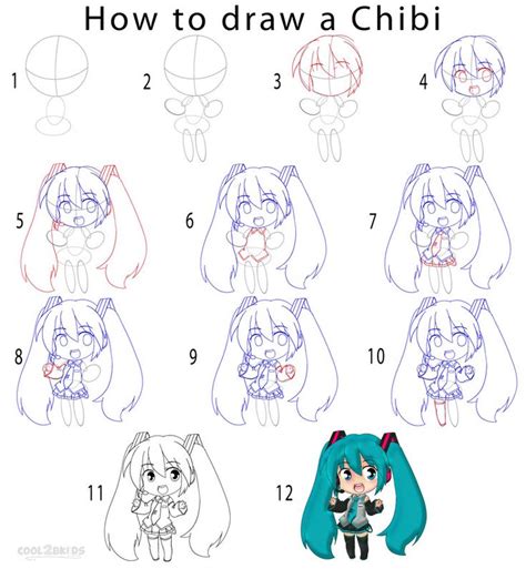 how to draw chibi from the anime