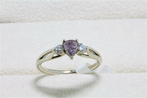 Purple diamond engagement ring | Purple diamond engagement ring ...