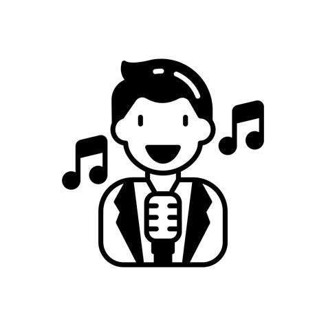 Singing icon in vector. Illustration 27453291 Vector Art at Vecteezy