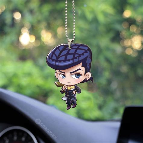 Josuke Higashikata Ornament Custom JoJo's Bizarre Adventure Anime Car Interior Accessories Car ...