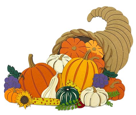 Thanksgiving Cornucopia | Paper Wiz, Inc.