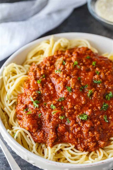 Homemade Spaghetti Sauce - Simply Stacie