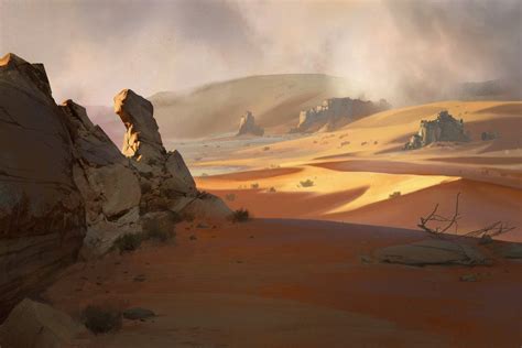 Desert2~ | Fantasy landscape, Environment concept art, Landscape illustration