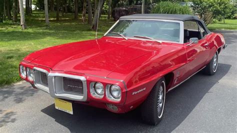 1969 Pontiac Firebird Convertible for Sale at Auction - Mecum Auctions