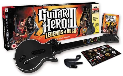 Guitar Hero III: Legends of Rock with Les Paul Guitar – PlayStation