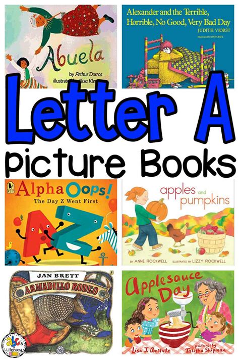 Letter A Picture Books: Book List for Kids Learning the ABC's