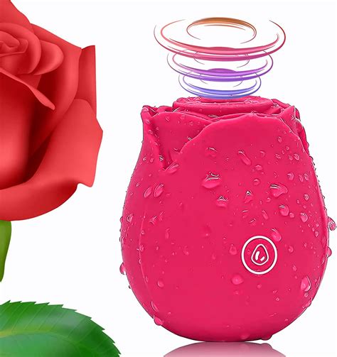 CKK 2023 Quiet Rose Flower Vibrator Ball with 10 Gears USB Rechargeable ...