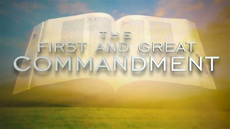 The First and Great Commandment | theTrumpet.com