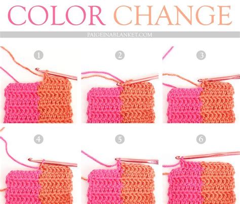 Classy Crochet: How To Crochet: Color Change | Crochet instructions, Crochet techniques, Crochet ...