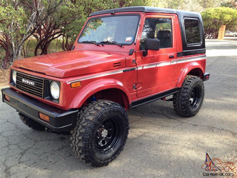 1987 Suzuki -- SAMURAI 4X4 Jx Edition -- 100% RUST FREE AND ORIGINAL PAINT