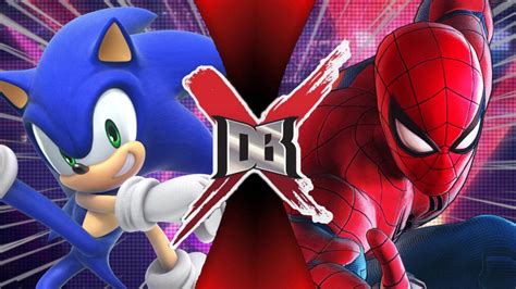 Sonic vs. Spider-Man by artistgalaxy on DeviantArt