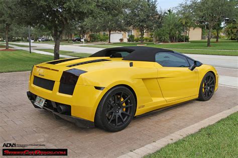 Stunning Yellow Lamborghini Gallardo Spider with Subtle Black Accents — CARiD.com Gallery