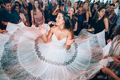 An Inbal Raviv Bride for a Boho-Chic Seaside Jewish Wedding at Trask ...