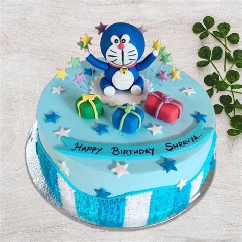 Buy Starry Doraemon Theme Cake Online - Order Now