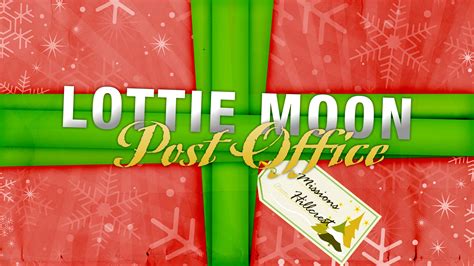 Lottie Moon Post Office | Hillcrest Baptist Church | Cedar Hill, Texas