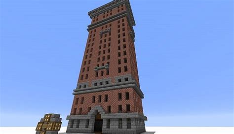 Corner Apartment Building Minecraft Map