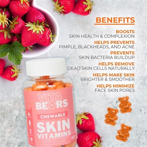 Skin Vitamins 60 Gummies | Lifestyle in Cloud UAE