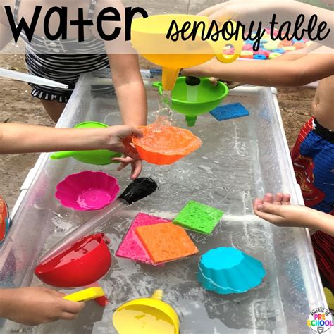 15 Water Sensory Tables - Pocket of Preschool