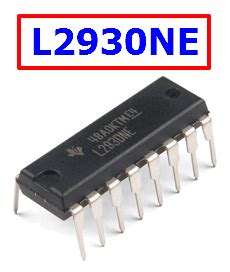 L2930NE Datasheet - L293DNE - Quadruple Half-H Driver - TI