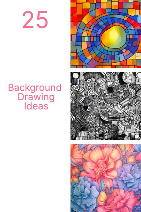 25 Creative Background Drawing Ideas for Your Next Art Project - Artsydee - Drawing, Painting ...