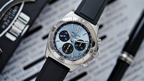 Breitling Chronomat B01 42 Ice Blue - Ticking Way