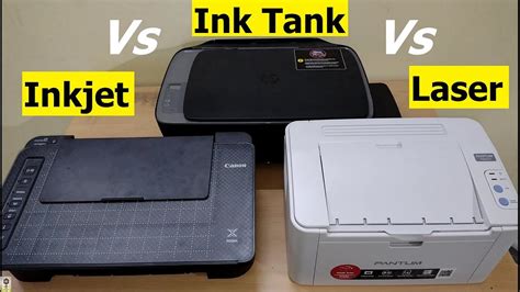 Laser Printer vs Inkjet Printer vs Ink Tank Guide | CompAndSave