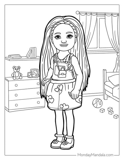 Barbie Chelsea Coloring Pages Best Buy | saratov.myhistorypark.ru