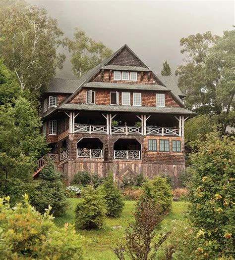 Restoring an Adirondack Camp | Shingle house, Lake house, Country cottage decor