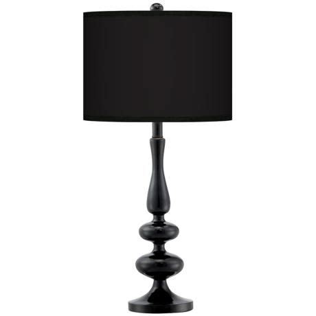 For TV room? All Black Giclee Paley Black Table Lamp $99.99 Contemporary Table Lamps, Modern ...