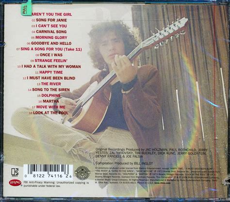 SEALED NEW CD Tim Buckley - The Best Of Tim Buckley 81227411626 | eBay