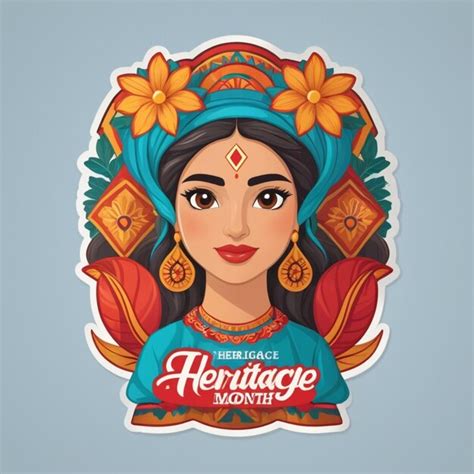 Premium Vector | Hispanic heritage silhouettes vector