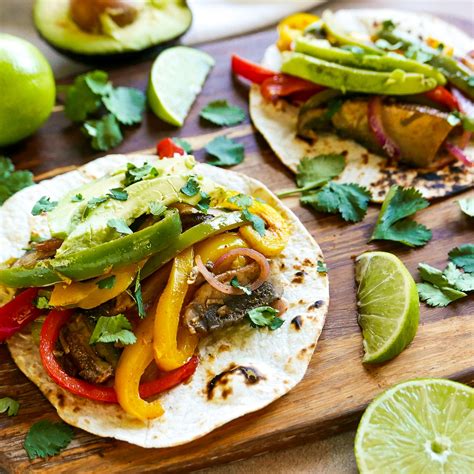 How to Make Vegetarian Fajitas - Gastronotherapy