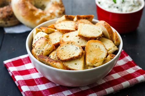 Homemade Bagel Chips (Toaster Oven or Air Fryer)