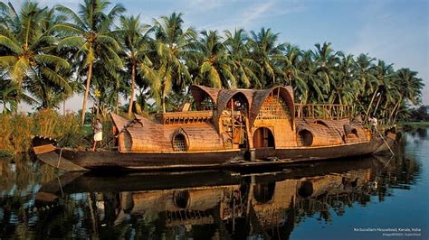 HD wallpaper: Kettuvallam Houseboat, Kerala, India, Asia | Wallpaper Flare