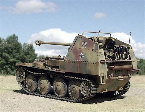 The Marder III is the name for a series of World War II German tank destroyers b | Tank ...