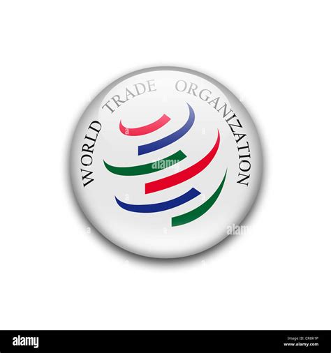 WTO flag symbol icon logo emblem Stock Photo - Alamy