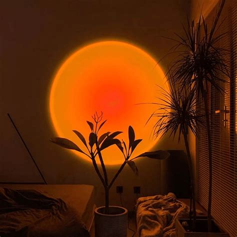 Sunset Light RGB Projection Lamp - Create Captivating Atmospheres and Breathtaking Backgrounds ...