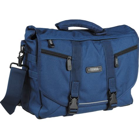 Tenba Messenger: Small Photo/Laptop Bag (Navy Blue) 638-223 B&H