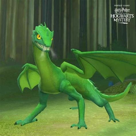 Welsh Green Dragon is one of the least dragon breeds with a musical ...