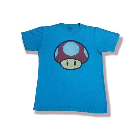 Super Mario Mushroom, Men's Fashion, Tops & Sets, Tshirts & Polo Shirts on Carousell