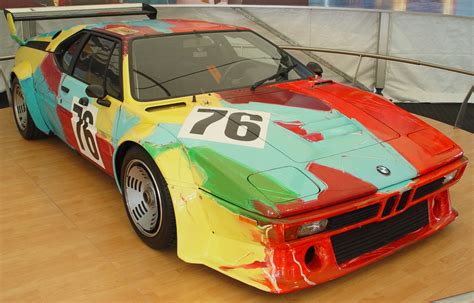 BMW M1 Andy Warhol Art Car - Side Angle