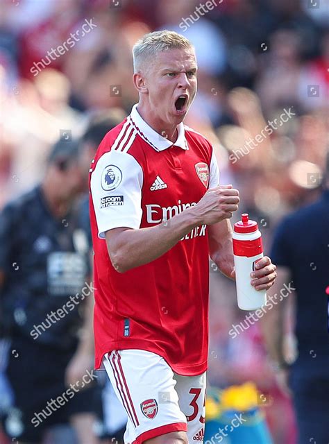 Oleksandr Zinchenko Arsenal Reacts After Var Editorial Stock Photo ...