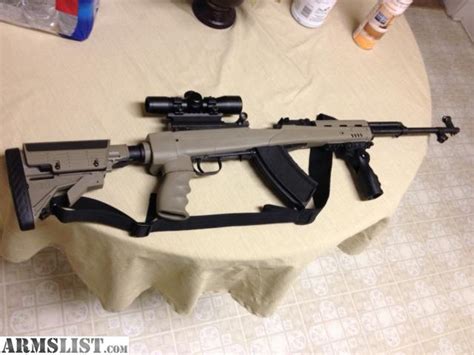 ARMSLIST - For Trade: TACTICAL SKS with ATI stock scope ect...