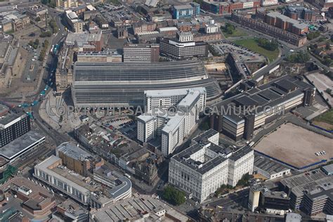 Aerial photography of Liverpool aerial photograph of Unite Grand Central Student Accommodation ...