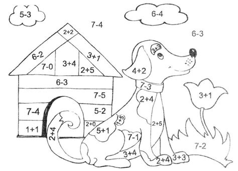 Desene Matematice de colorat, imagini și planșe de colorat cu Matematica