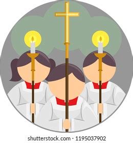 Altar Servers Clipart