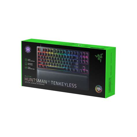 Razer Huntsman V2 Keyboard TKL Purple switches | CompuJordan